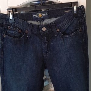 Lucky Brand Stark Sweet & Straight Dark Jeans